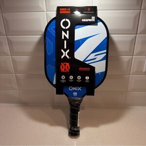 Onix Z5 Graphite Blue Pickleball Paddle Nomex Honeycomb Core, Graphite Face NEW